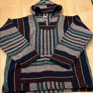 Senor Lopez Multicolor Hooded Sweater